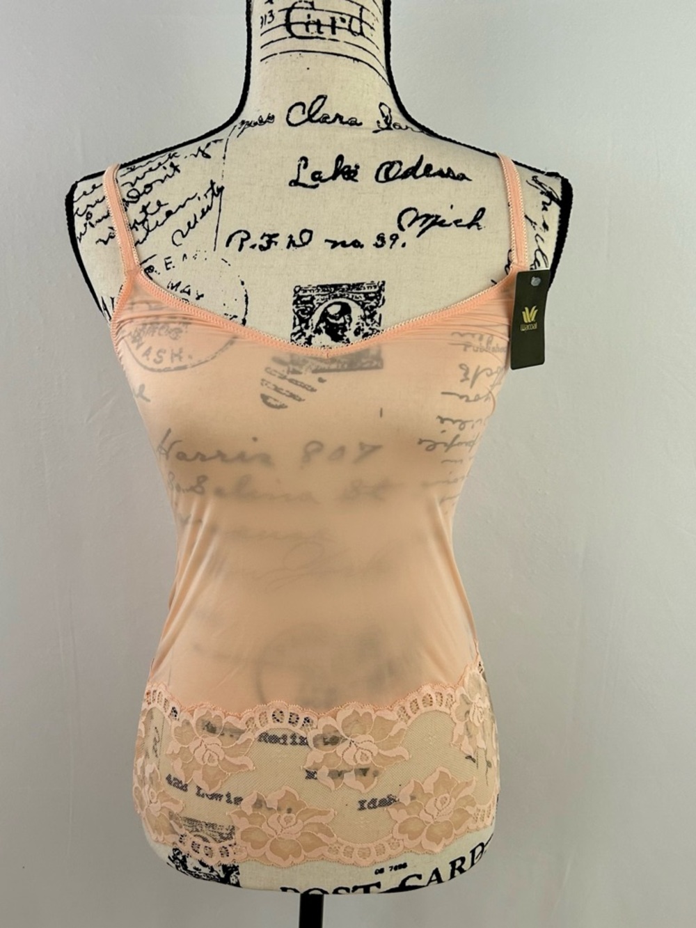 NEW Wacoal Sheer Light and Lacy Camisole Women's Small